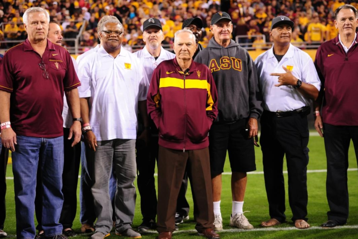 ASU football coach honors defensive players with legendary