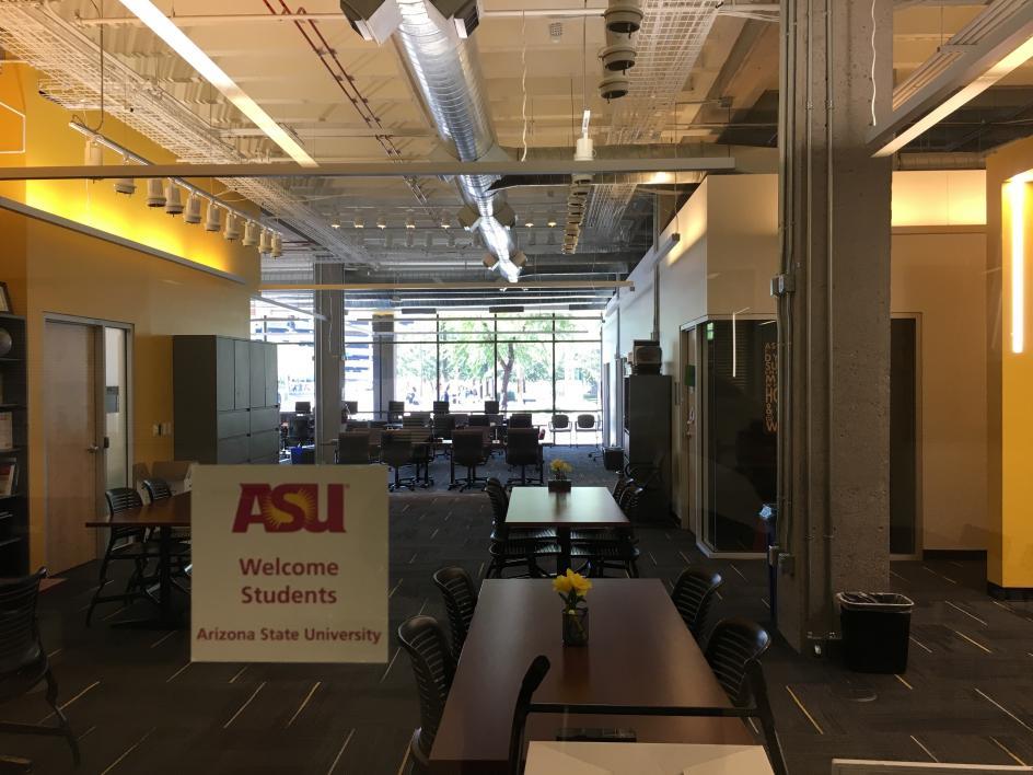 ASU's Tutoring Center and First-Year Success Center now have shared space at ASU's Downtown Phoenix campus