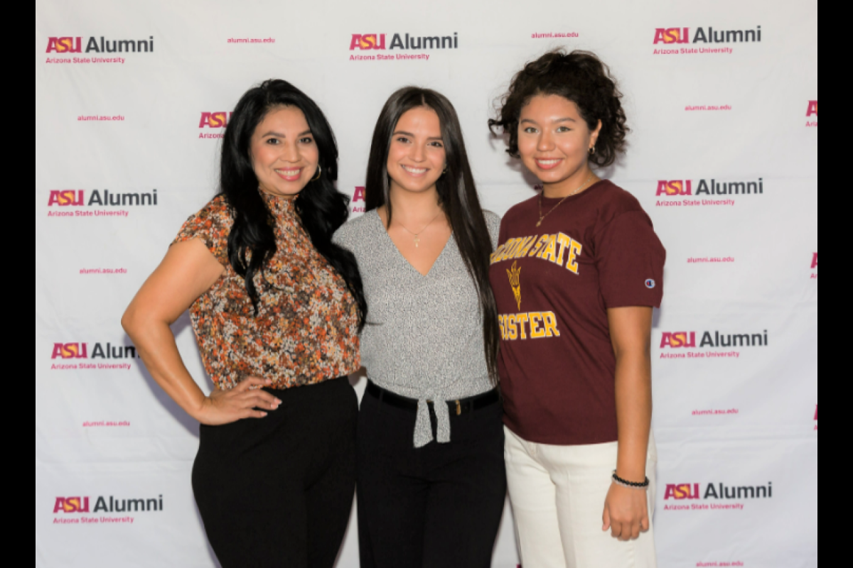 One of many alumni families with a new generation of Sun Devils