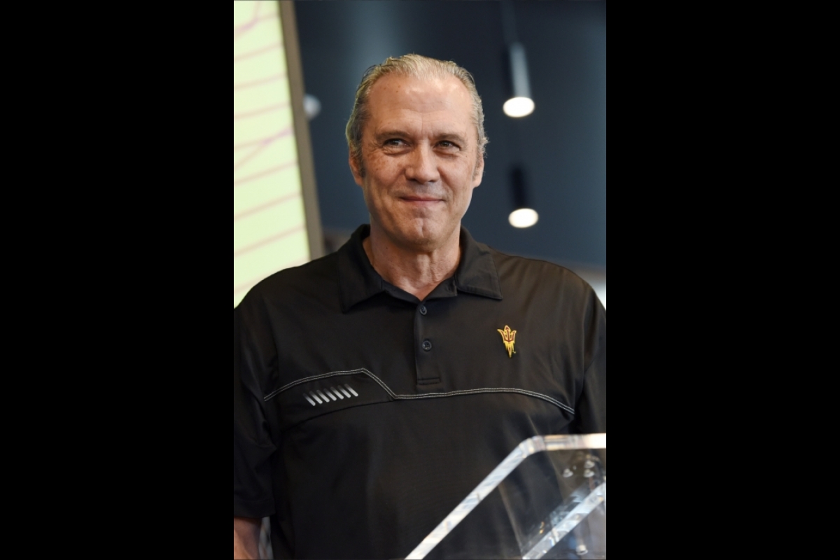 Portrait of Chuck Inderieden, ASU alumni to be honored with Alumni Service Award.