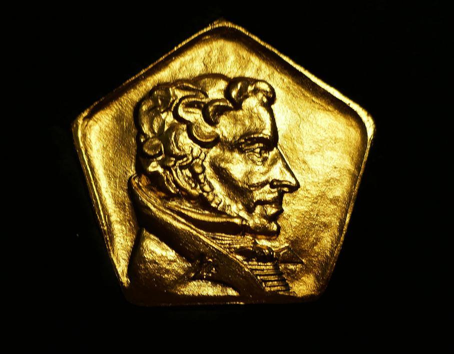 Lorenz Oken Medal in Gold - front