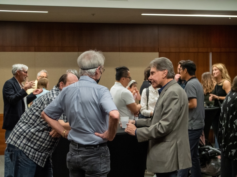 Bob Cialdini congregates with faculty from the ASU Department of Psychology