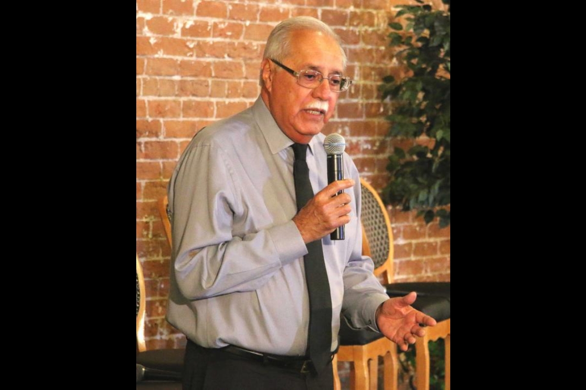 Ed Pastor speaks at an ASU event
