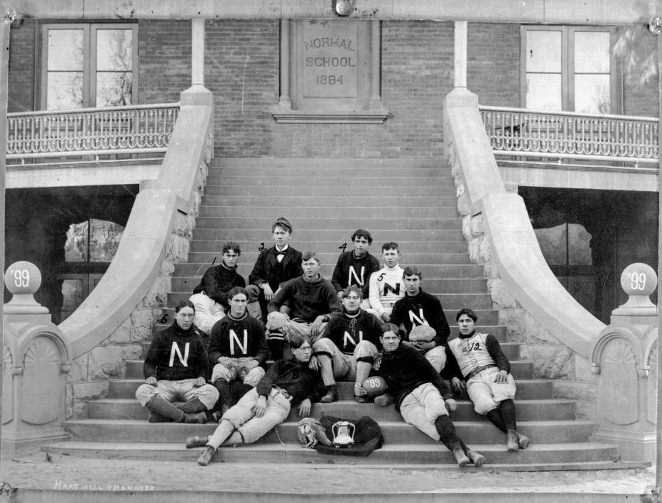 Territorial Normal School football team in 1899