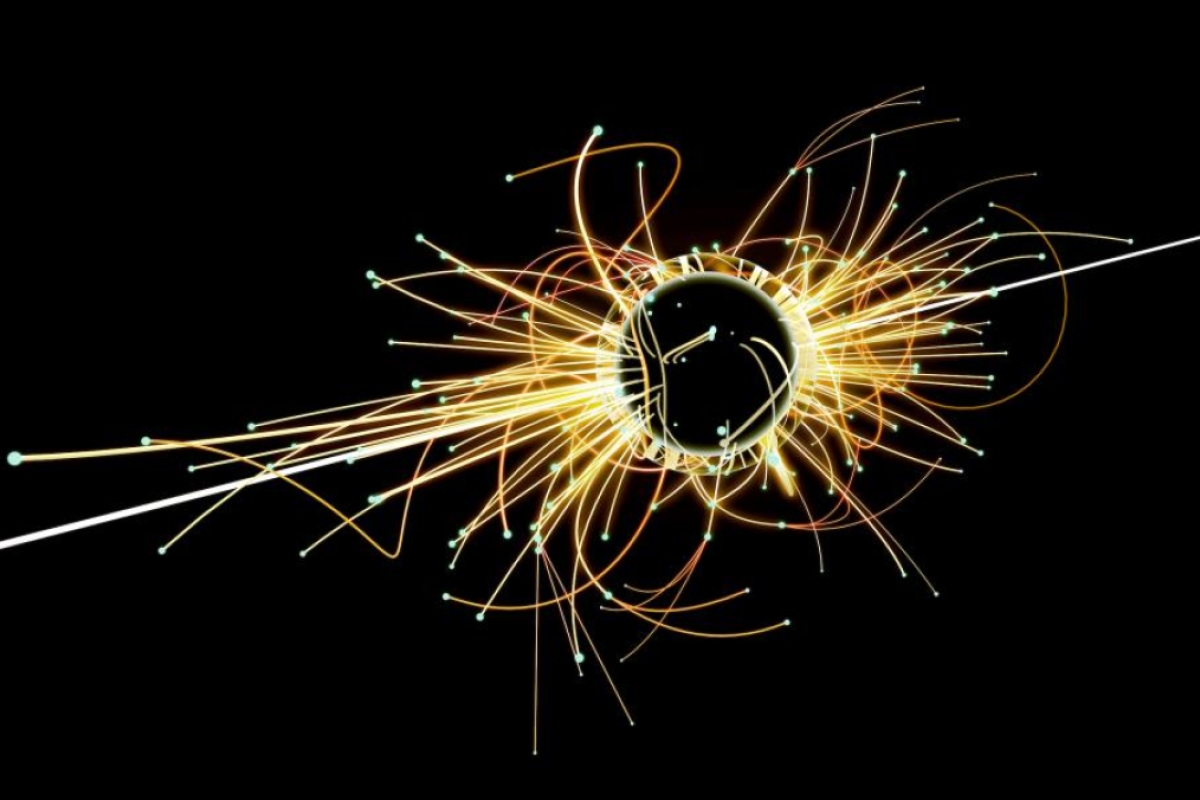 Particle Collision and Blackhole in Large Hadron Collider