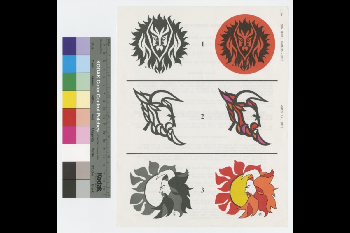 1972 emblems of Sparky