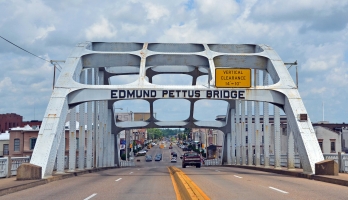 Edmund Pettus Bridge in Alabama