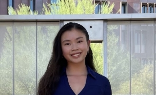 Portrait of Arizona State University sustainability major Kim Nguyen.
