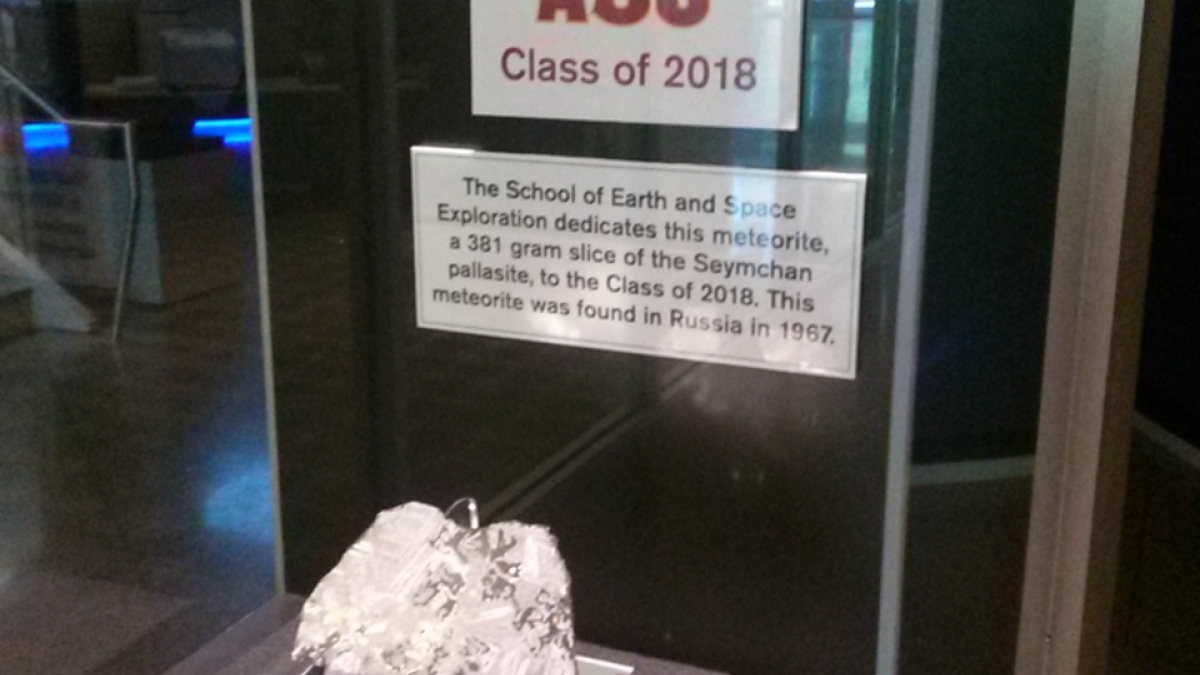 Class of 2018 meteorite