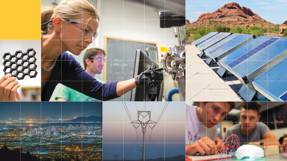 energy technology collage