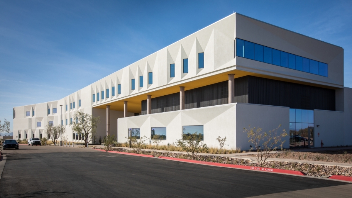 Exterior of the new Health Futures Center