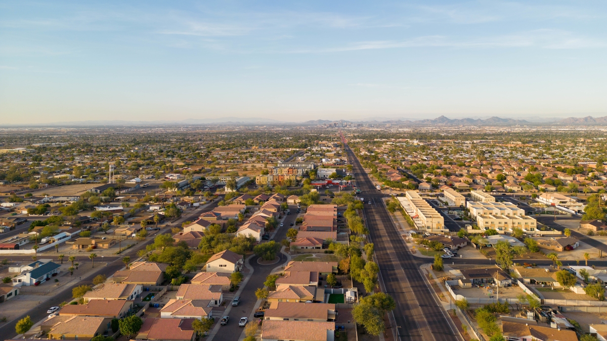 View of South Phoenix