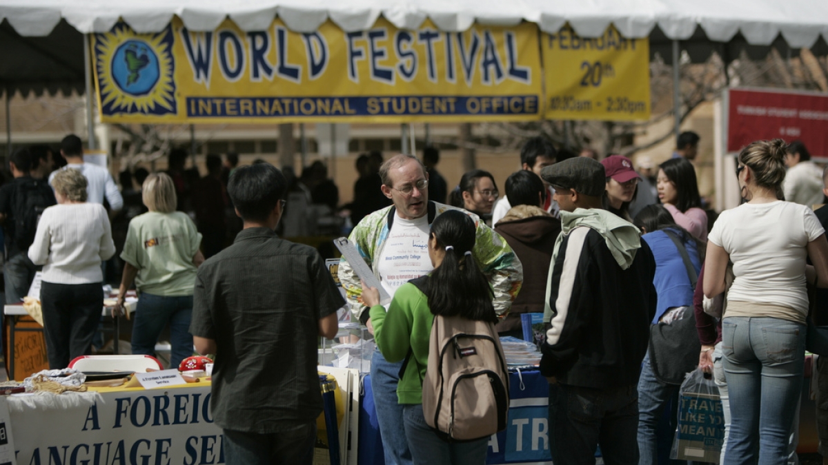 students at ASU World Festival Week