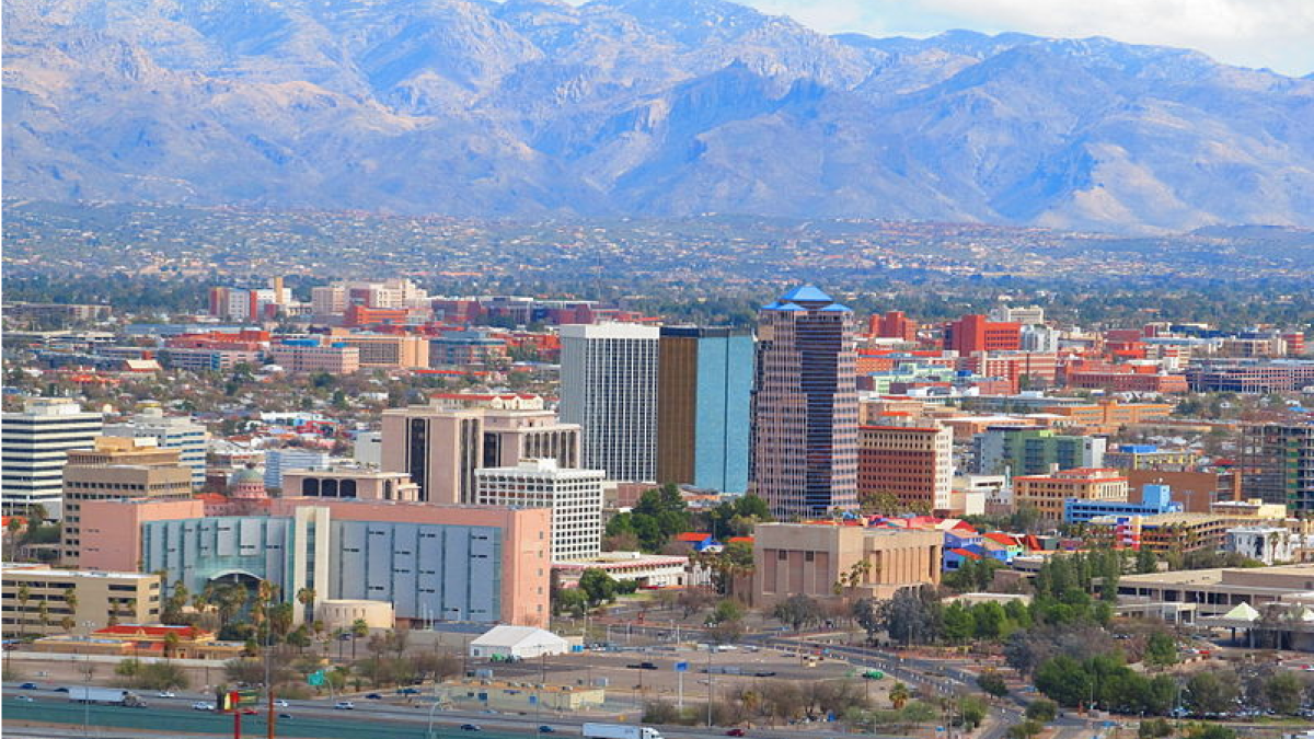 downtown Tucson skyline