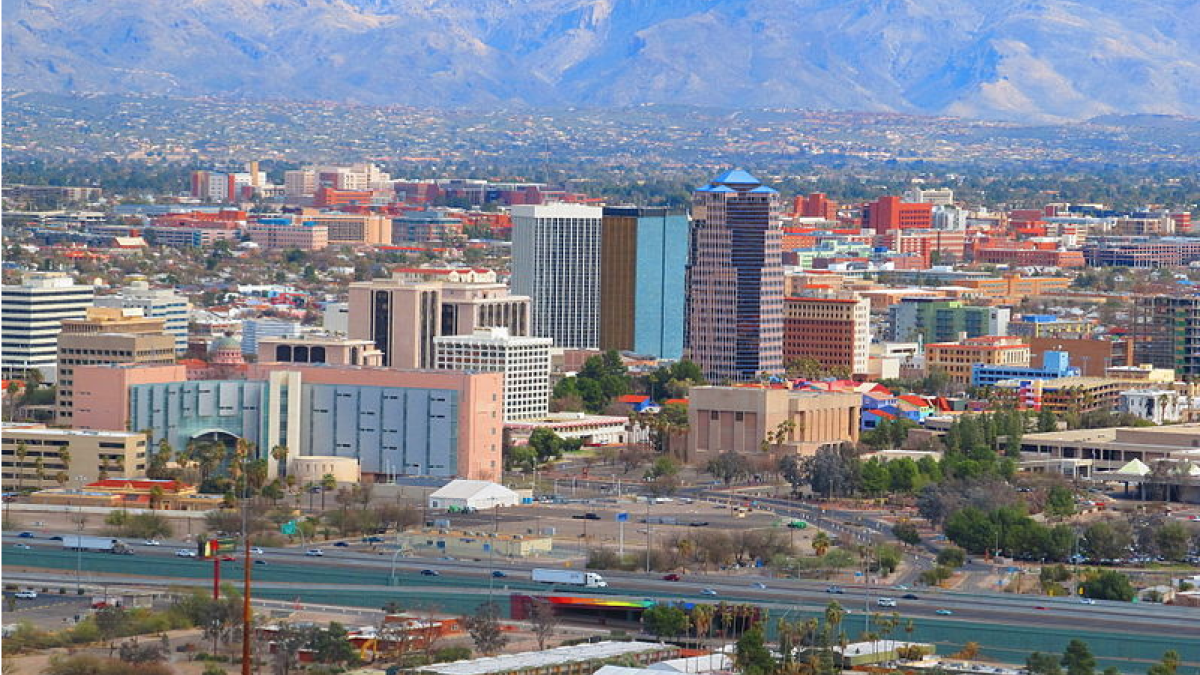 downtown Tucson skyline