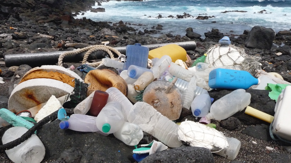 ascension island plastic pollution