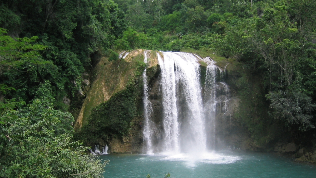 Haiti waterfall