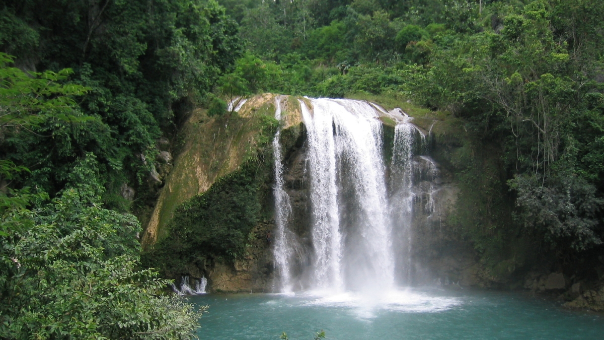 Haiti waterfall
