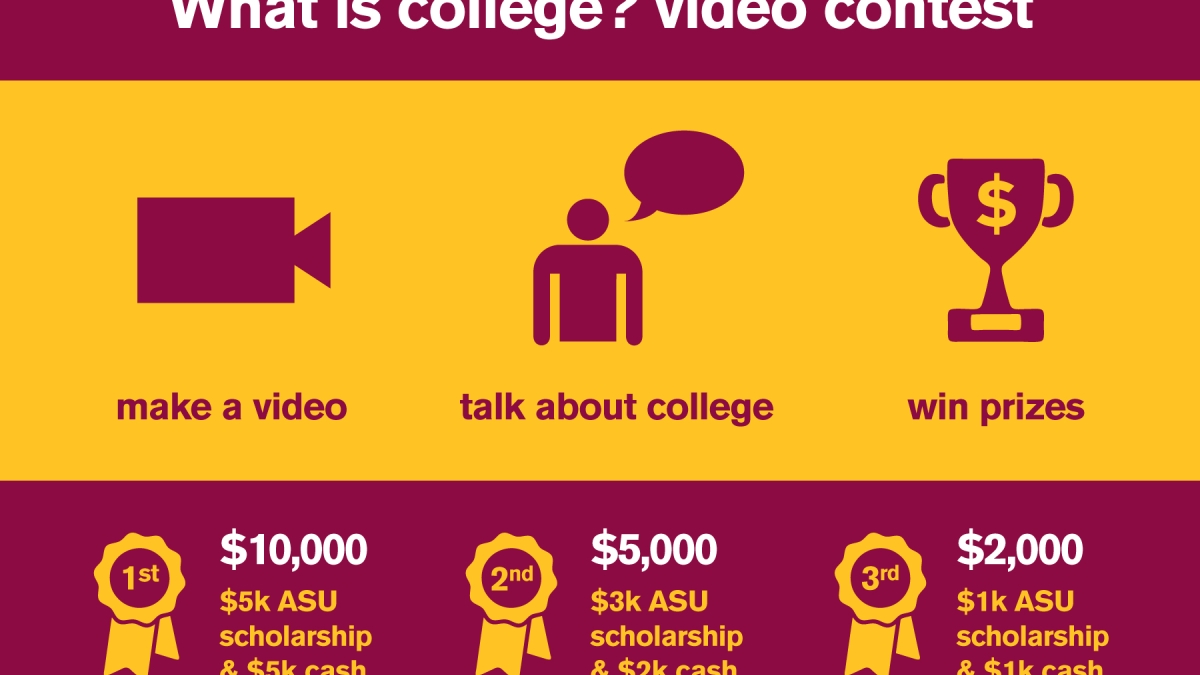 'What is College?' video contest