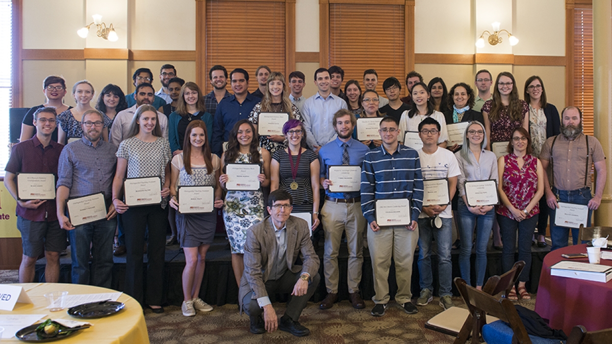 The 2019 SMS award and scholarship recipients.