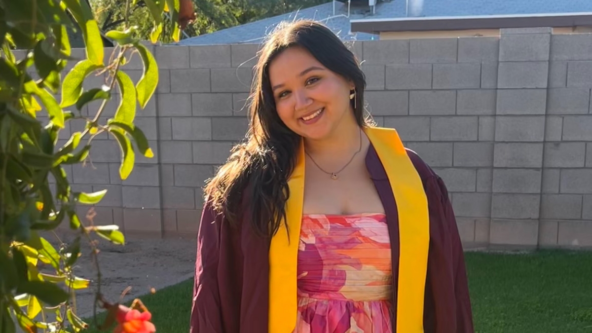 Graduation photo of Azalea Roman