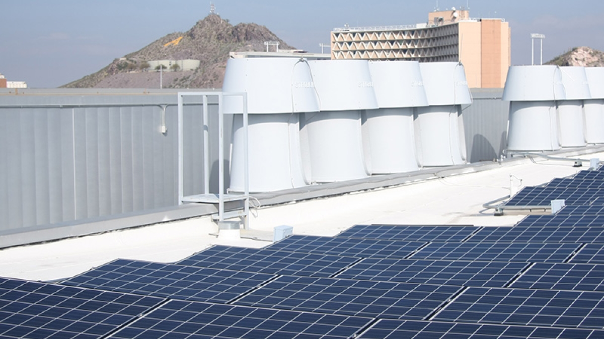 ASU solar energy panels