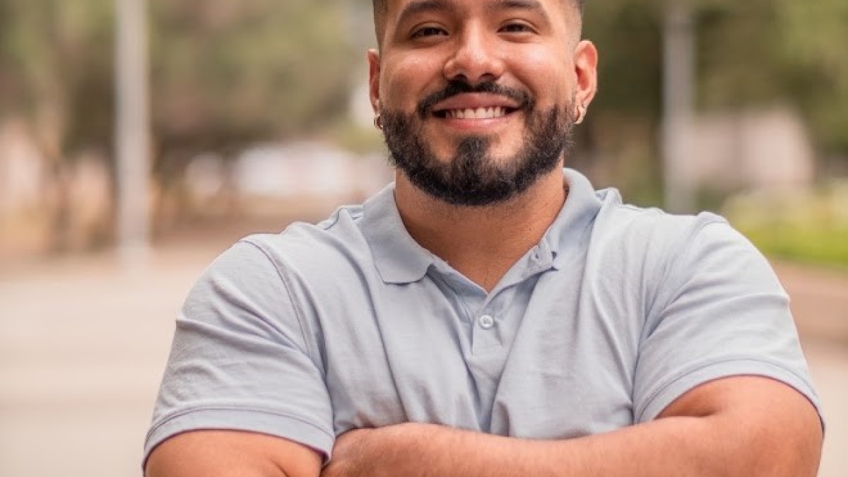 Portrait of Byron Garcia, an ASU psychology graduate student who leads the Clinical Psychology Center Coping Skills Program.
