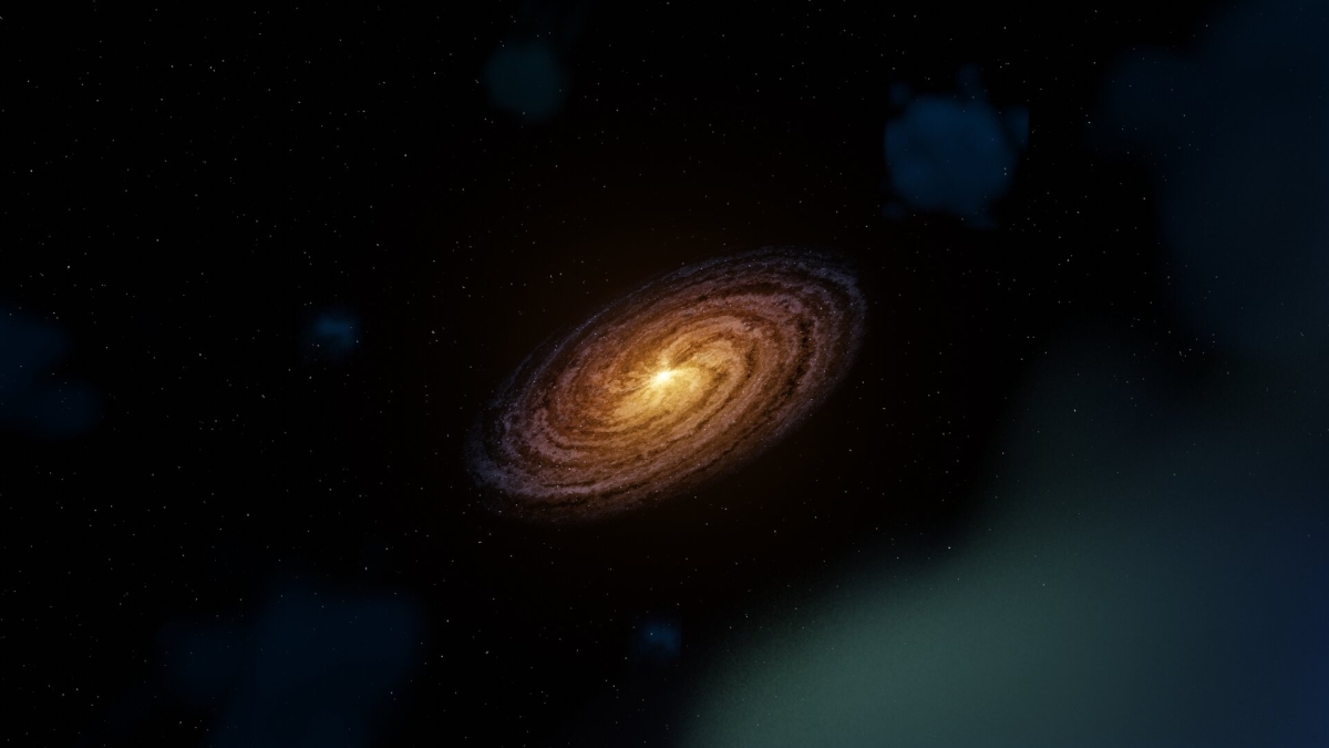 Illustration of a galaxy.