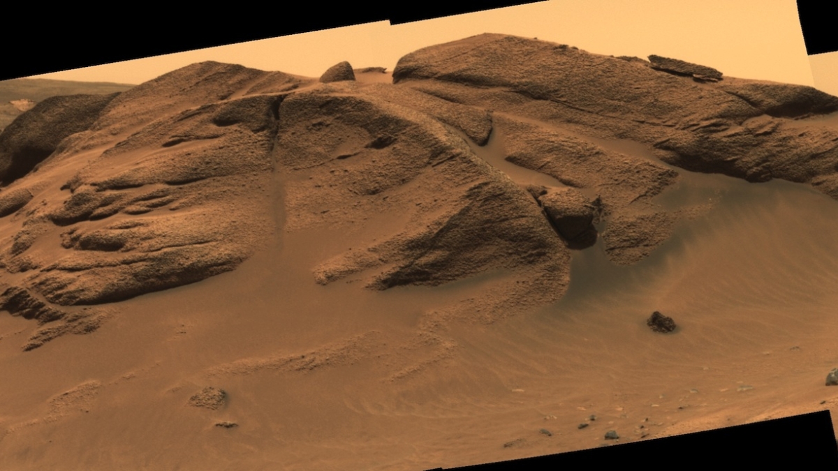 Comanche outcrop, Columbia Hills, Gusev Crater, Mars
