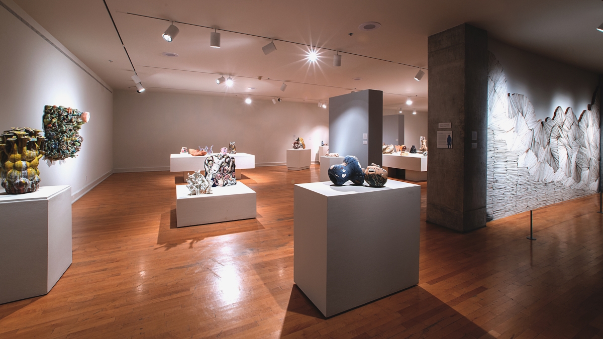 Installation shot from “Crafting a Continuum: Rethinking Contemporary Craft” (2013)