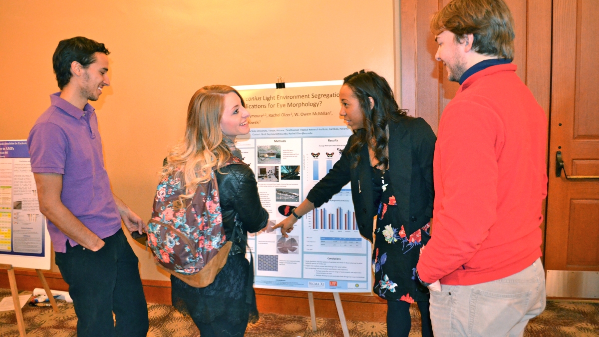 School of Life Sciences students share their research.