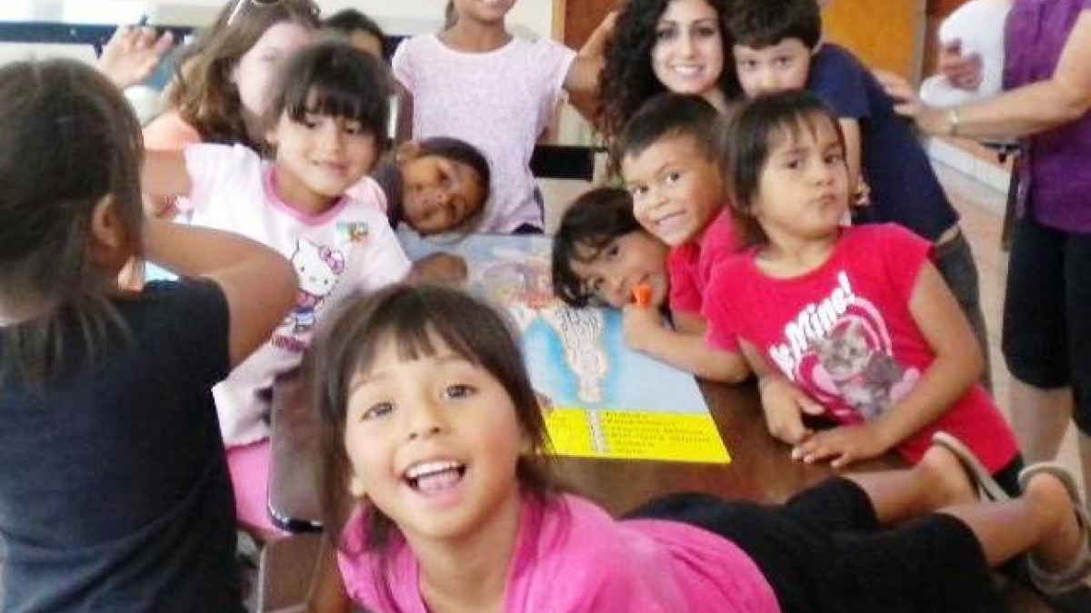 Camp H.O.P.E. kids in Mexico