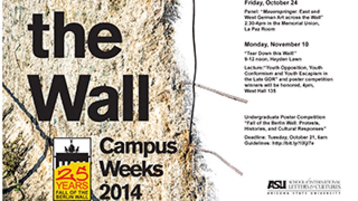 Fall of the Wall events at ASU