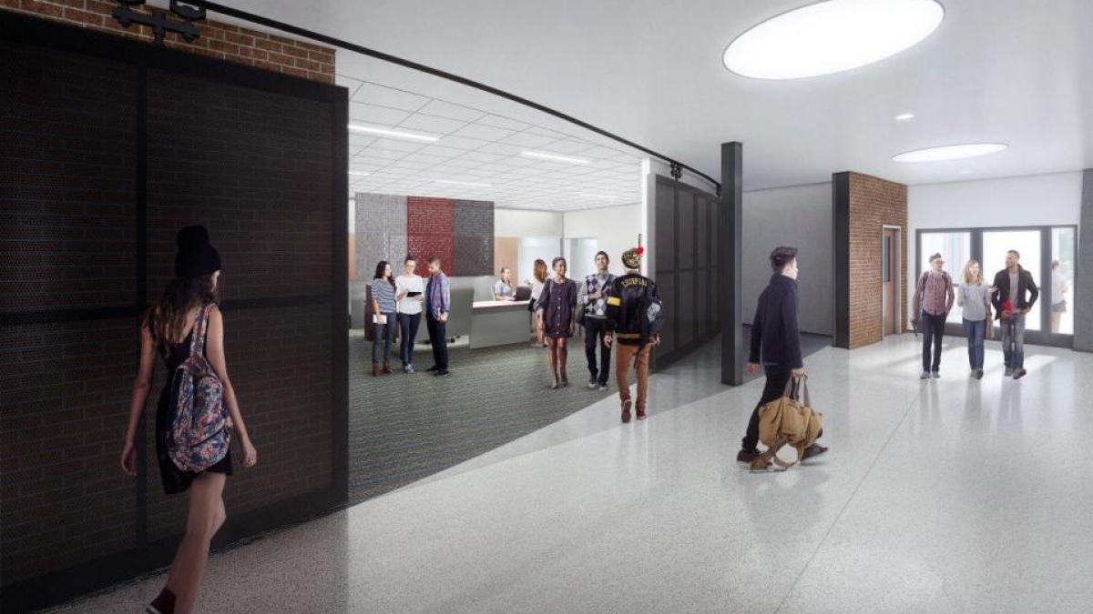 Rendering of Futures Center in Armstrong Hall