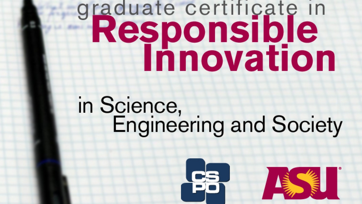 Graduate Certificate in Responsible Innovation