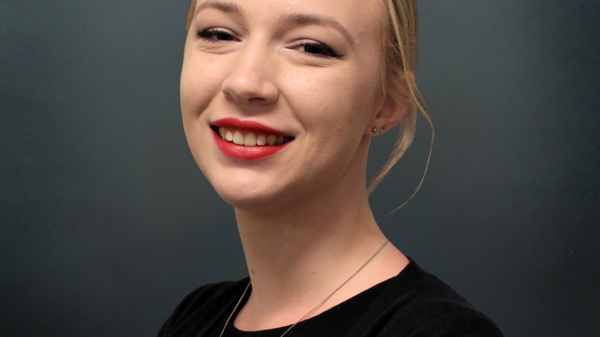 Portrait of ASU student Madelaine Beitzel.