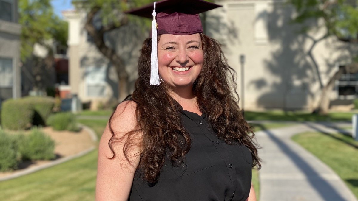 ASU College of Integrative Sciences and Arts Outstanding Graduate spring 2020 H. Rae Monk