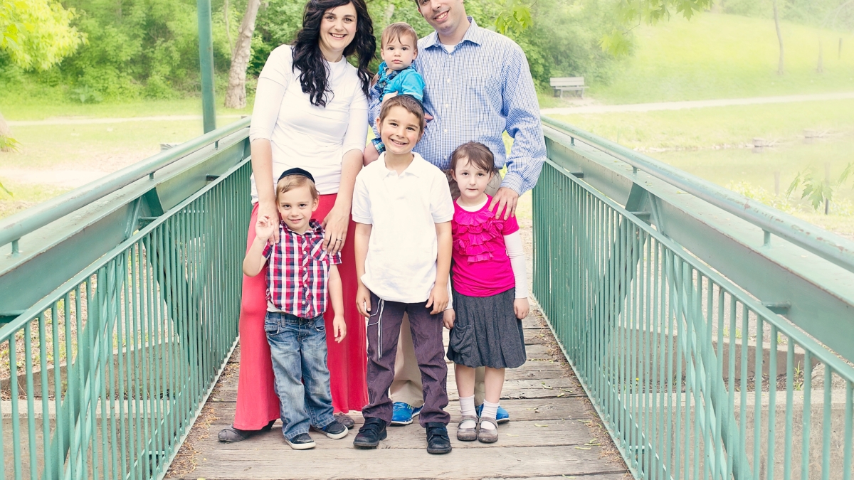 Helen Goldstein and family