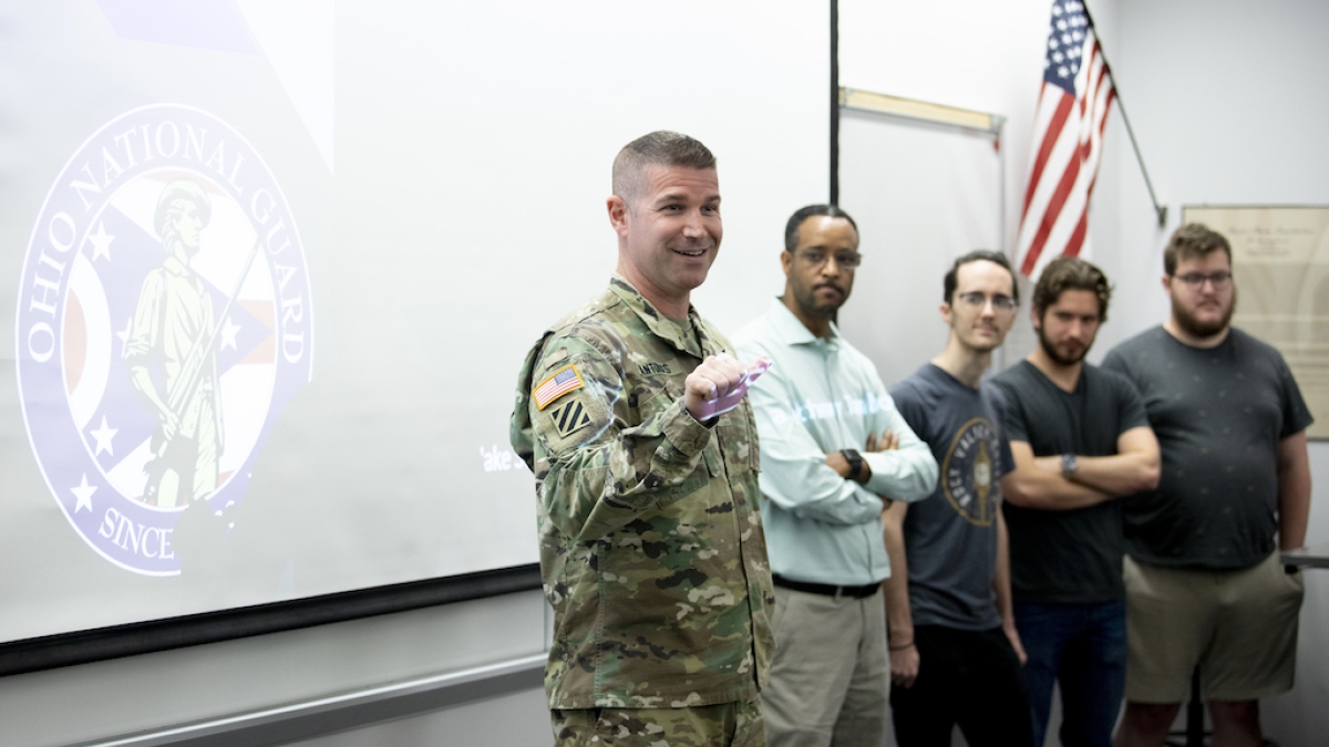 Hacking for Defense students solve real world problems for the Department of Defense