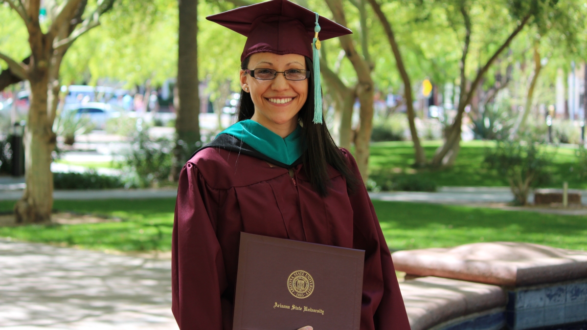 ASU graduate Ashley Diaz