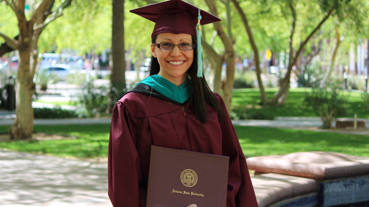 ASU graduate Ashley Diaz