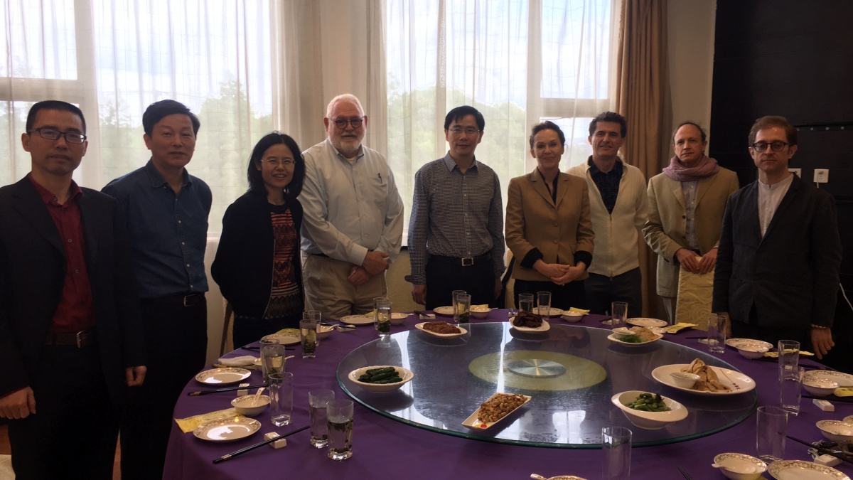 SILC delegation meeting at East China Normal University 