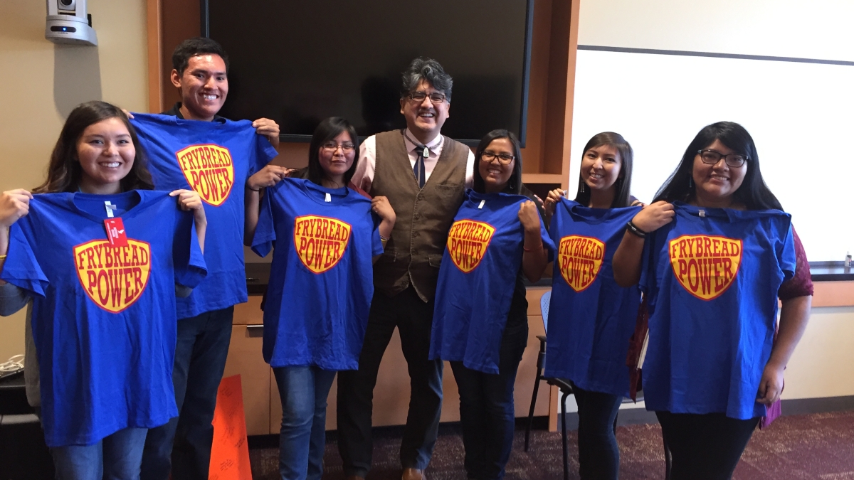 The Barrett Indigenous Culture Association welcomed author Sherman Alexie.