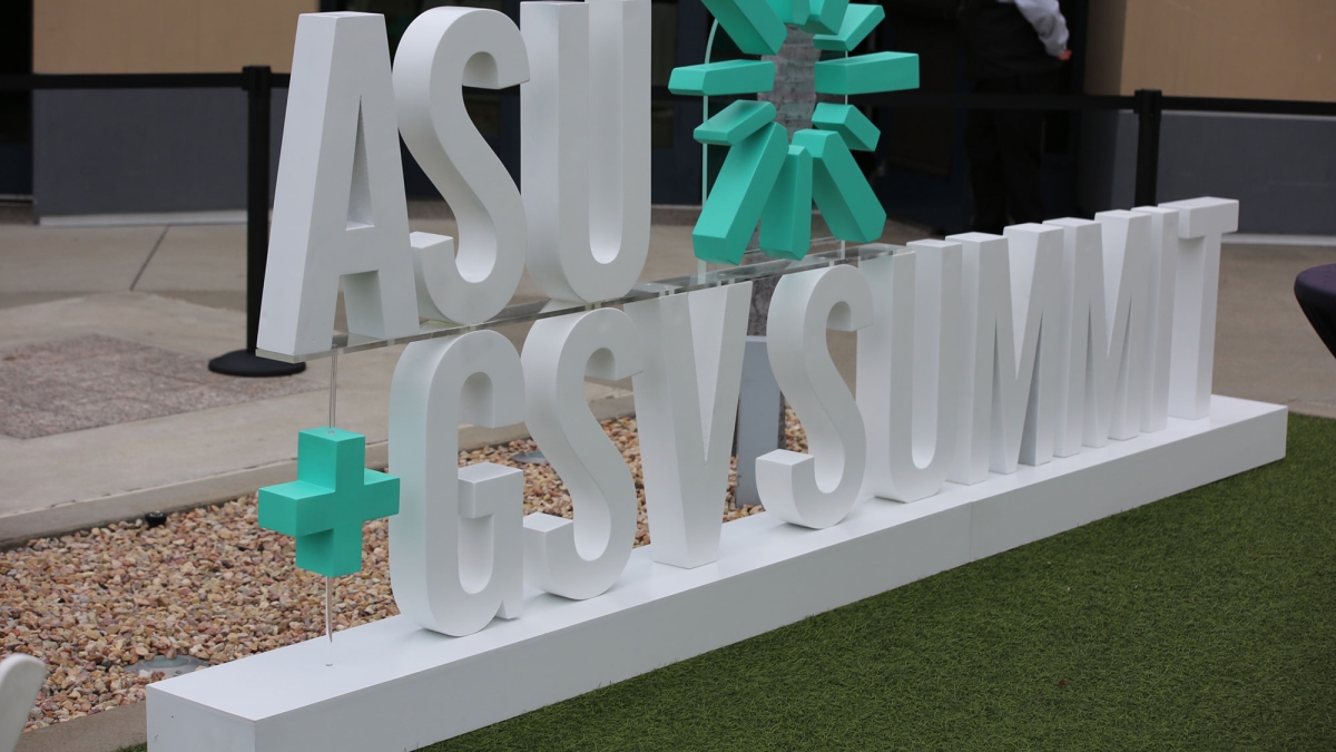 ASU+GSV Summit sign