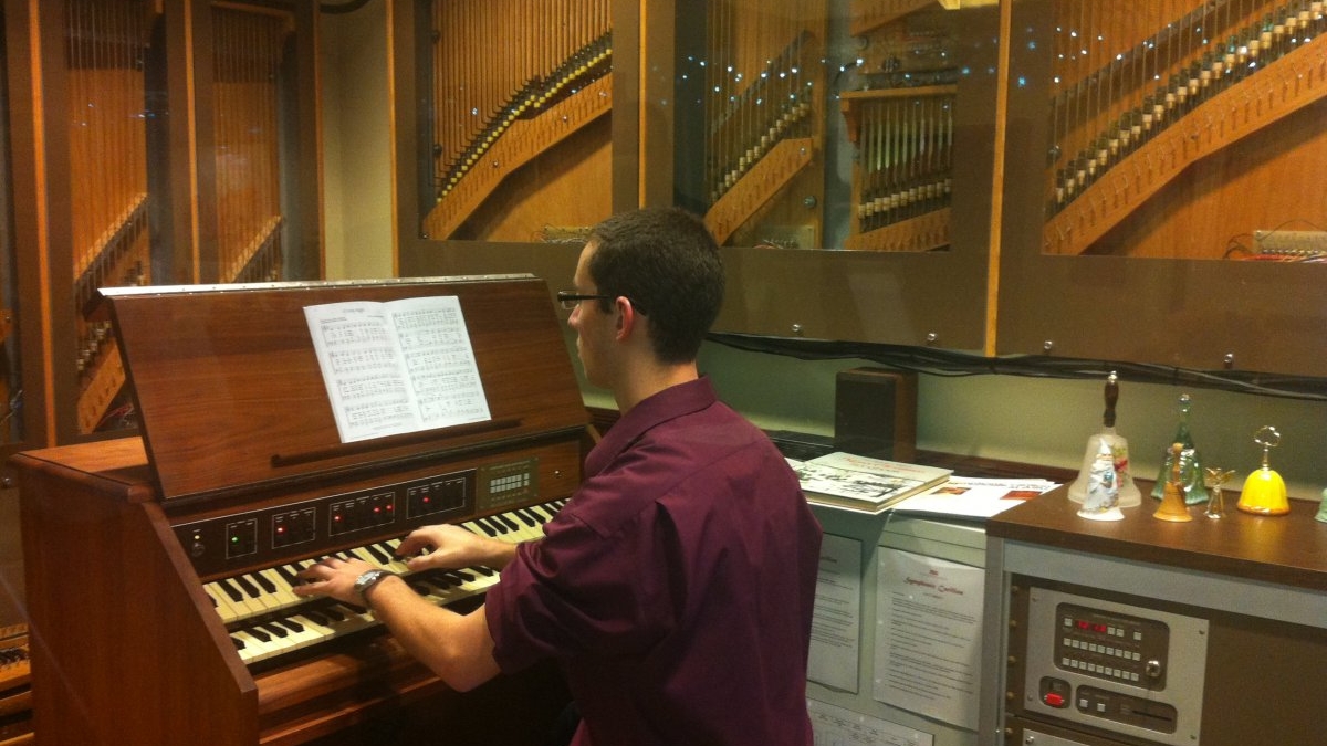 Arizona State Credit Union Student Carillonneur Jacob Hoteling