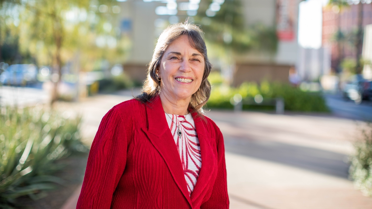 Portrait of ASU Regents Professor Karen Harris.