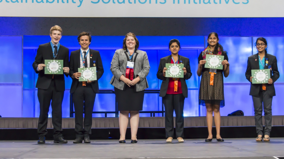 Intel ISEF Sustainability Solutions Award