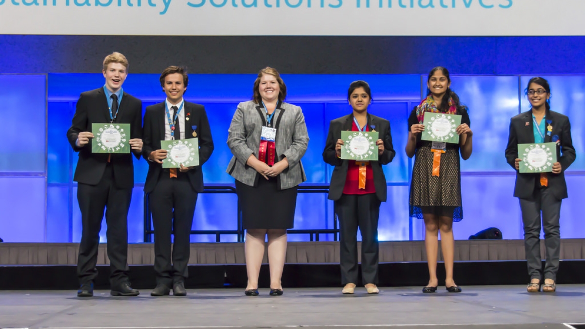 Intel ISEF Sustainability Solutions Award