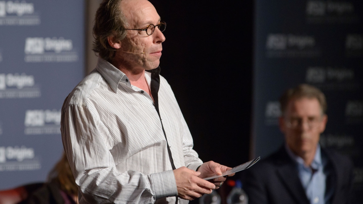 Lawrence Krauss speaking at the Origins Great Debate in 2014