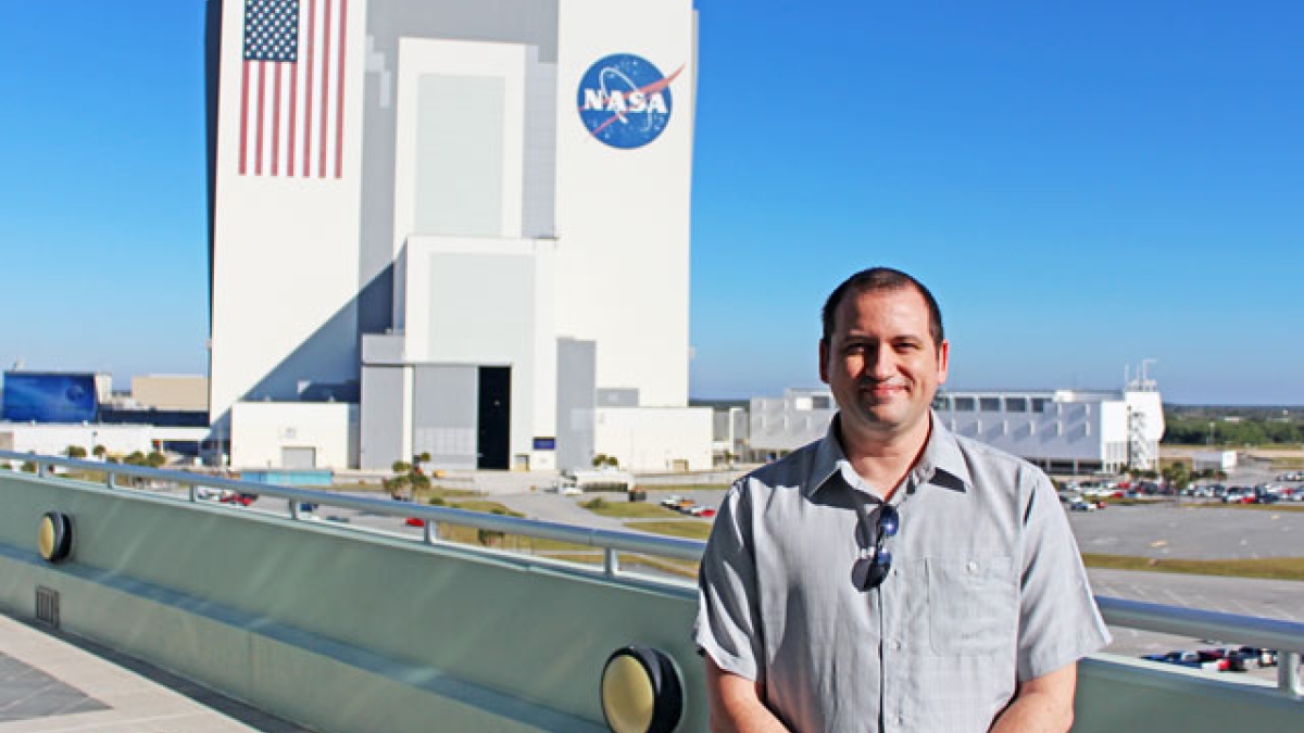 Kristopher Maham at NASA&#039;s Kennedy Space Center